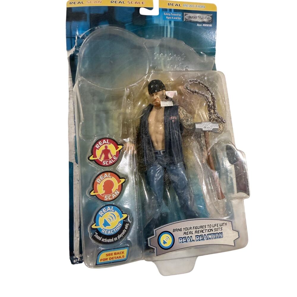 2002 WWF Undertaker JAKKS Pacific R3 Tech Series 2 Sealed WWE Vintage Figure